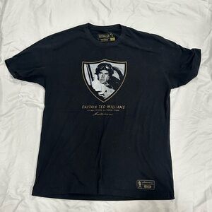 Captain Ted Williams Black T-Shirt